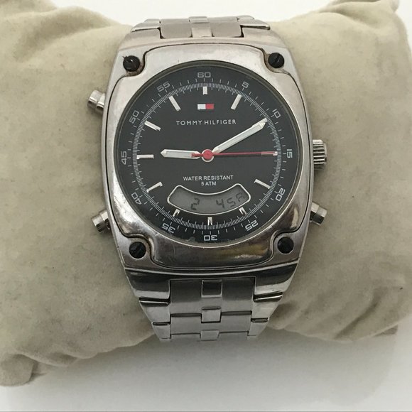 Tommy Hilfiger Men Watch Analog Digital Dual Time - Picture 11 of 11